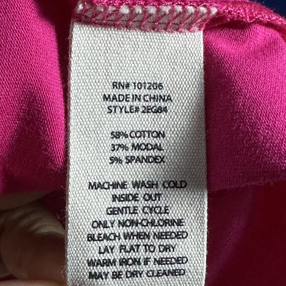 Soft Surroundings Ruffle Hi-Low Hem Maxi Dress Size M Cotton Modal Blend Stretch - Picture 7 of 7